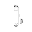 Rabalux 98074012 Stehlampe Izander E27