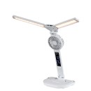 Rabalux 74030 LED Tischlampe Novilo | 7W integrierte LED-Quelle | 420lm | 3000/4000/6000K | mit Schalter | weiß