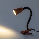 Rabalux 74090 Tischlampe Aldo GU10 | mit Schalter | mit Clip | orange