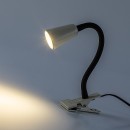 Rabalux 74091 Tischlampe Aldo GU10 | mit Schalter | mit Clip | weiß