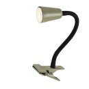 Rabalux 74092 Tischlampe Aldo GU10 | mit Schalter | mit Clip | grün
