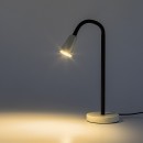Rabalux 74093 Tischlampe Aldo GU10 | mit Schalter | weiß