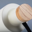 Rabalux 74097 Tischlampe Pastro E27 | mit Schalter | weiß