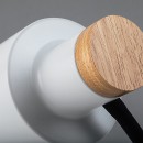 Rabalux 74098 Tischlampe Pastro E27 | mit Schalter | weiß
