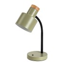 Rabalux 74099 Tischlampe Pastro E27 | mit Schalter | grün