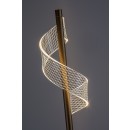Rabalux 74415 LED Stehlampe Zofrael | 12W integrierte LED-Quelle | 760lm | 3000K | mit Schalter | gold