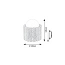 Rabalux 74420 Tischlampe Noxelle G9 | mit Schalter | braun