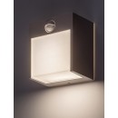 Rabalux 7479 LED-Außenwandleuchte mit Bewegungsmelder Balimo 1x12W | 560lm | 4000 K | IP44 - weiß