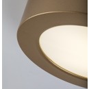 Rabalux 75077 LED Außen-Deckenleuchte ShaunPlus | 7W integrierte LED-Quelle | 660lm | 4000K | gold
