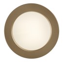 Rabalux 75077 LED Außen-Deckenleuchte ShaunPlus | 7W integrierte LED-Quelle | 660lm | 4000K | gold
