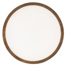 Rabalux 75082 LED Außen-Deckenleuchte Maurec | 18W integrierte LED-Quelle | 1550lm | 3000/4000/6000K | braun