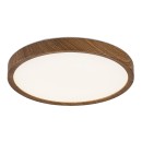 Rabalux 75082 LED Außen-Deckenleuchte Maurec | 18W integrierte LED-Quelle | 1550lm | 3000/4000/6000K | braun