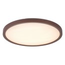 Rabalux 75083 LED Außen-Deckenleuchte Lautrec | 24W integrierte LED-Quelle | 2030lm | 3000/4000/6000K | braun