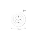 Rabalux 98076011 LED Lampe Abel | 0,54W integrierte LED-Quelle | 5lm | 3000K