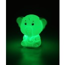 Rabalux 76042 LED Tischlampe Lightimals | 0,1W integrierte LED-Quelle | mit Schalter | rgb - farbig | weiß