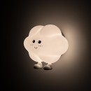 Rabalux 76045 LED Tischlampe Dreamies | 3W integrierte LED-Quelle | 40lm | 3000K | mit Schalter | rgb - farbig | weiß