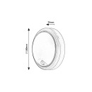 Rabalux 98077028 LED Außenwandleuchte Hitura | 15W integrierte LED-Quelle | 1350lm | 4000K