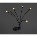 Rabalux 77043 LED solar Außenwandleuchte Tavira | 0,1W integrierte LED-Quelle | 3lm | 3000K | schwarz
