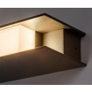 Rabalux 77063 LED Außenwandleuchte Kioni | 13W integrierte LED-Quelle | 680lm | 3000K | anthrazit