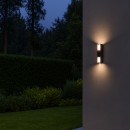 Rabalux 77063 LED Außenwandleuchte Kioni | 13W integrierte LED-Quelle | 680lm | 3000K | anthrazit