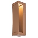 Rabalux 77068 LED Außenwandleuchte Bradu | 12W integrierte LED-Quelle | 890lm | 3000K | braun