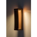 Rabalux 77068 LED Außenwandleuchte Bradu | 12W integrierte LED-Quelle | 890lm | 3000K | braun