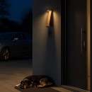 Rabalux 77068 LED Außenwandleuchte Bradu | 12W integrierte LED-Quelle | 890lm | 3000K | braun