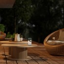 Rabalux 98077144 LED Tischlampe für den Außenbereich Funes  | 3W integrierte LED-Quelle | 120lm | 3000+4000+6500K