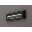 Rabalux 77189 LED Außenwandleuchte Kavala | 6W integrierte LED-Quelle | 300lm | 3000/4000/6000K | schwarz
