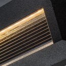Rabalux 77189 LED Außenwandleuchte Kavala | 6W integrierte LED-Quelle | 300lm | 3000/4000/6000K | schwarz