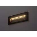 Rabalux 77190 LED Außenwandleuchte Kavala | 6W integrierte LED-Quelle | 250lm | 3000/4000/6000K | schwarz