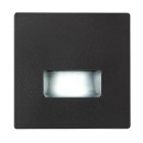 Rabalux 77195 LED Außenwandleuchte Lunca | 1W integrierte LED-Quelle | 15lm | 3000/4500/6500K | schwarz