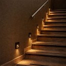 Rabalux 77195 LED Außenwandleuchte Lunca | 1W integrierte LED-Quelle | 15lm | 3000/4500/6500K | schwarz