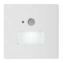 Rabalux 77198 LED Außenwandleuchte Lunca | 1W integrierte LED-Quelle | 50lm | 3000/4500/6500K | Bewegungssensor | weiß