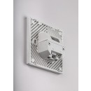 Rabalux 77198 LED Außenwandleuchte Lunca | 1W integrierte LED-Quelle | 50lm | 3000/4500/6500K | Bewegungssensor | weiß