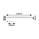 Rabalux 98078015 LED Wandleuchte Bareg  | 16W integrierte LED-Quelle | 1400lm | 3000K