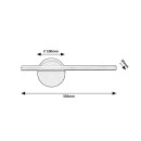 Rabalux 98078034 LED Wandleuchte Sabira  | 6W integrierte LED-Quelle | 310lm | 4000K