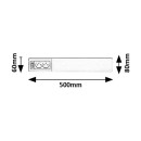 Rabalux 98078040 LED Wandleuchte Bath  | 10W integrierte LED-Quelle | 900lm | 4000K