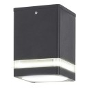 Rabalux 7818 Deckenleuchte Zombor 1x35W | GU10 | IP54 - Anthrazit
