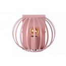 Lucide 78293/01/66 Wandleuchte Merlina 1x40w | E14 - Rosa, Metall, dimmbar