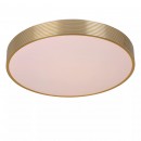 Lucide 79184/24/02 LED Deckenleuchte Malin 1x24w | 1900lm | 2700k - Messing, dimmbar