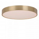 Lucide 79184/24/02 LED Deckenleuchte Malin 1x24w | 1900lm | 2700k - Messing, dimmbar