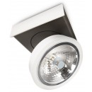 Philips Massive Deckenleuchte Lirio Bonq 1x45W G53 Spotleuchte - weiß/anthrazit