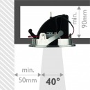 Philips 57989/17/16 LED Deckenleuchte Skyon 1x6,5W | 2700K