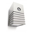 Philips 16411/47/16 Außenwandleuchte mit Bewegungssensor Veranda 1x20W | E27 | IP44