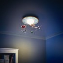 Philips LED Kinder Deckenleuchte - Kronleuchter PLANES 1x4,5W - orange