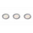 Philips 59100/87/16 LED Spotleuchte Set 3x4W | 2700K
