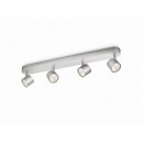 Philips 56244/48/16 LED Decken- und Spotleuchte 4x3W Star | 2700K