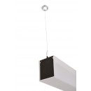 LEDKO 70023 LED Hängeleuchte Deckenleuchte Line 1X22W | 4000K - schwarz