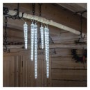 Emos DCPC06 LED-Weihnachtsgirlande Symbole 6 Stück 2 m 160 LED | 3,6w | IP44 - kaltweiß, klar